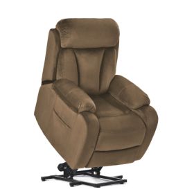 Lift Chair Recliner For Elderly Power Remote Control Recliner Sofa Relax Soft Chair Anti-skid Australia Cashmere Fabric Furniture Living Room  Br