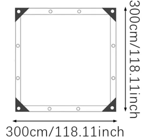 Beige Rectangle Square Sun Shade UV Blocking Breathable Vinyl Mesh Fabric For Outdoor Greenhouse Covers Plants Heavy Duty Commercial And Resident